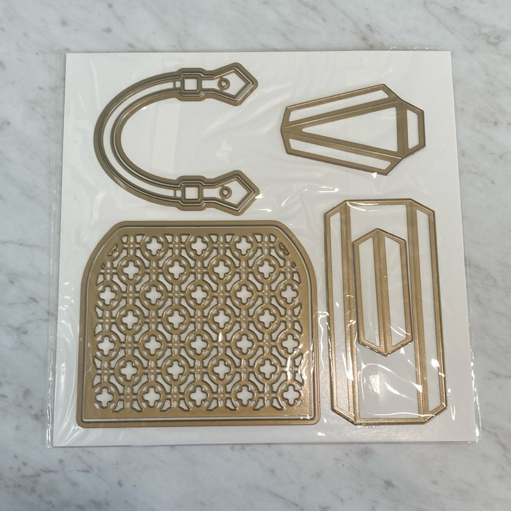Anna Griffin Luxury Status Purse Card Dies NEW